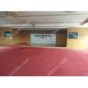 赛勒尔深圳宝安人民法院活动隔断墙案例图